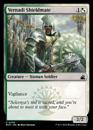 Vernadi Shieldmate - Ravnica Remastered-(236)