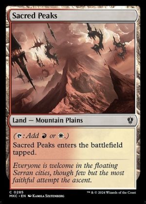 Sacred Peaks - Murders at Karlov Manor Commander-(285)