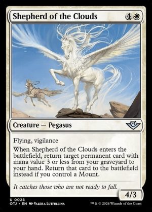 Shepherd of the Clouds - Outlaws of Thunder Junction-(028)-Foil