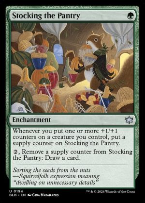 Stocking the Pantry - Bloomburrow-(194)-Foil