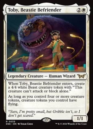 Toby, Beastie Befriender - Duskmourn: House of Horror-(035)-Foil