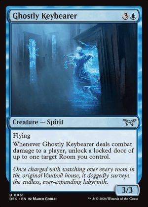 Ghostly Keybearer - Duskmourn: House of Horror-(061)-Foil