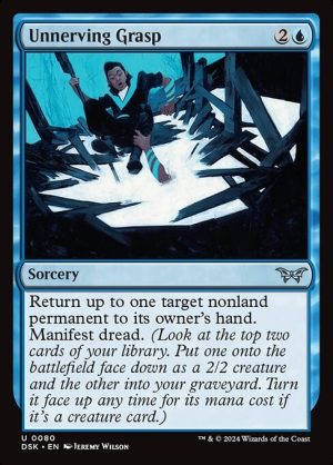 Unnerving Grasp - Duskmourn: House of Horror-(080)-Foil