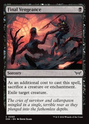 Final Vengeance - Duskmourn: House of Horror-(099)-Foil