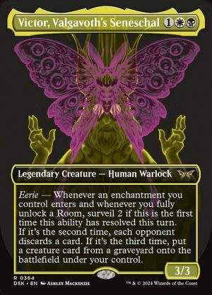 Victor, Valgavoth's Seneschal - Duskmourn: House of Horror-(364)