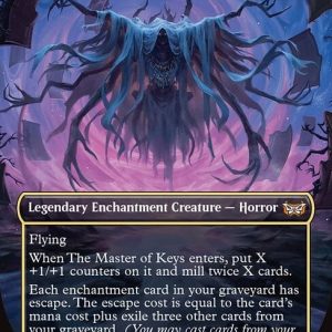 The Master of Keys - Duskmourn: House of Horror Commander-(004)-Foil