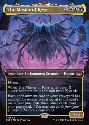 The Master of Keys - Duskmourn: House of Horror Commander-(004)-Foil