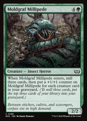 Moldgraf Millipede - Duskmourn: House of Horror Commander-(188)