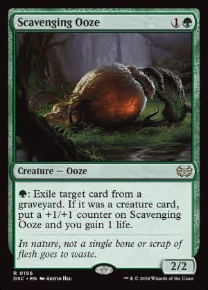Scavenging Ooze - Duskmourn: House of Horror Commander-(196)