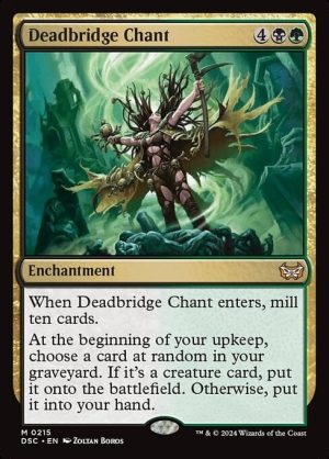 Deadbridge Chant - Duskmourn: House of Horror Commander-(215)