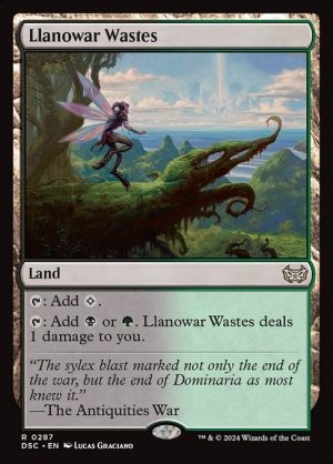 Llanowar Wastes - Duskmourn: House of Horror Commander-(287)