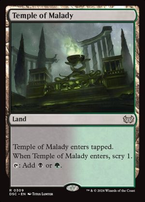 Temple of Malady - Duskmourn: House of Horror Commander-(309)