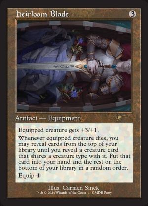 Heirloom Blade - Wizards Play Network 2024-(016)-Foil