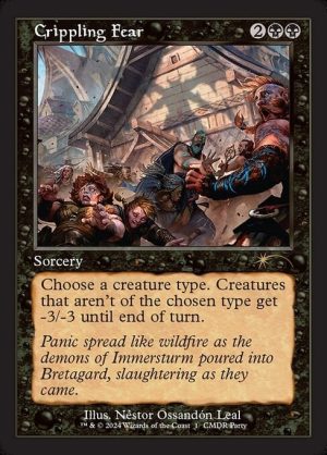 Crippling Fear - Wizards Play Network 2024-(017)-Foil