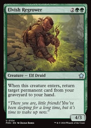 Elvish Regrower - Foundations-(104)