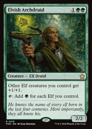 Elvish Archdruid - Foundations-(219)