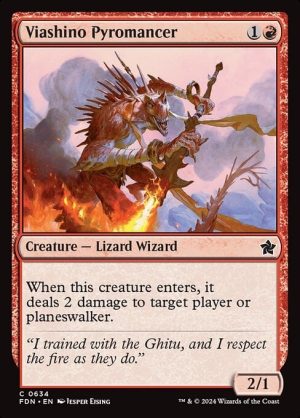 Viashino Pyromancer - Foundations-(634)