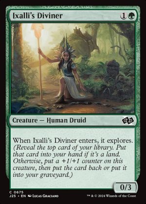Ixalli's Diviner - Foundations Jumpstart-(675)
