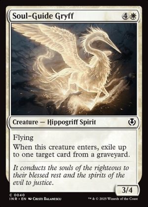 Soul-Guide Gryff - Innistrad Remastered-(040)-Foil