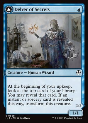 Delver of Secrets // Insectile Aberration - Innistrad Remastered-(060)