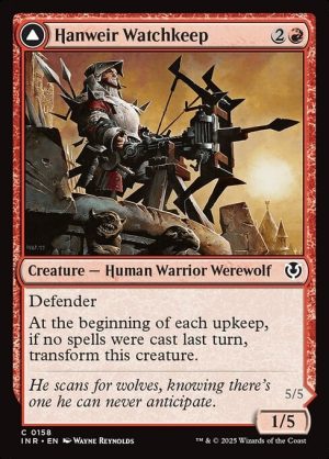 Hanweir Watchkeep // Bane of Hanweir - Innistrad Remastered-(158)