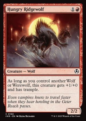 Hungry Ridgewolf - Innistrad Remastered-(160)