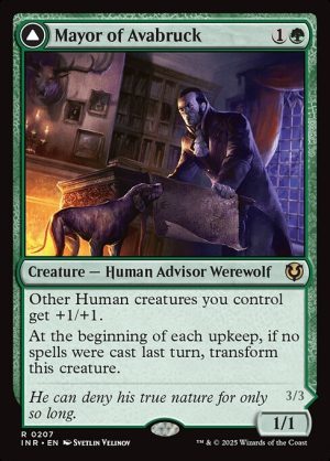Mayor of Avabruck // Howlpack Alpha - Innistrad Remastered-(207)