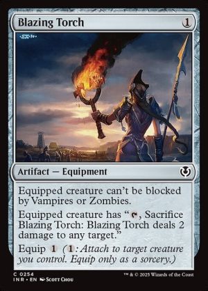 Blazing Torch - Innistrad Remastered-(254)