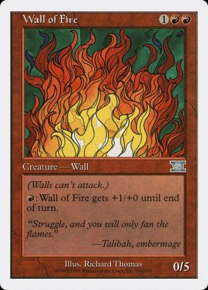 Wall of Fire - Classic Sixth Edition-(216)
