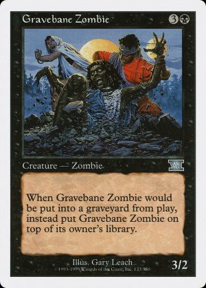 Gravebane Zombie - Classic Sixth Edition-(133)