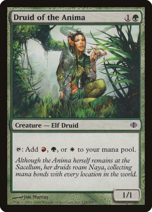 Druid of the Anima - Shards of Alara-(128)-Foil