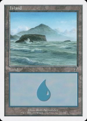 Island - Seventh Edition-(333)-Foil