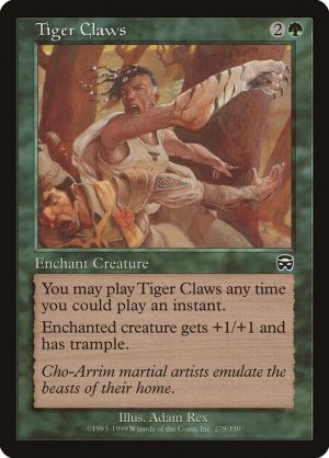 Tiger Claws - Mercadian Masques-(279)