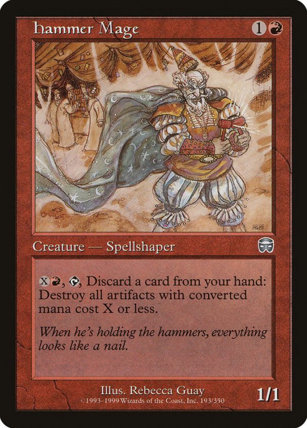 Hammer Mage - Mercadian Masques-(193)