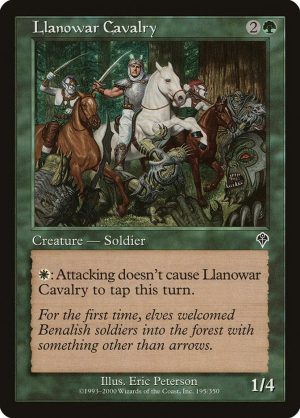 Llanowar Cavalry - Invasion-(195)