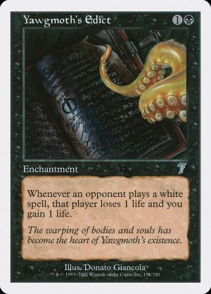Yawgmoth's Edict - Seventh Edition-(171)