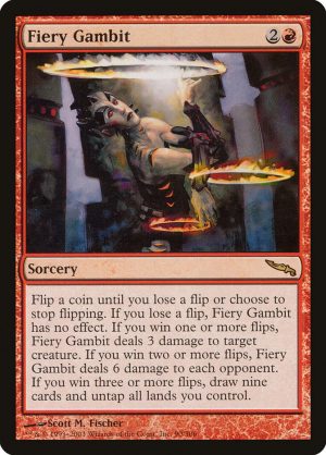 Fiery Gambit - Mirrodin-(090)-Foil