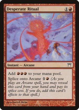 Desperate Ritual - Champions of Kamigawa-(163)-Foil