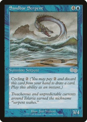 Sandbar Serpent - Urza's Saga-(095)