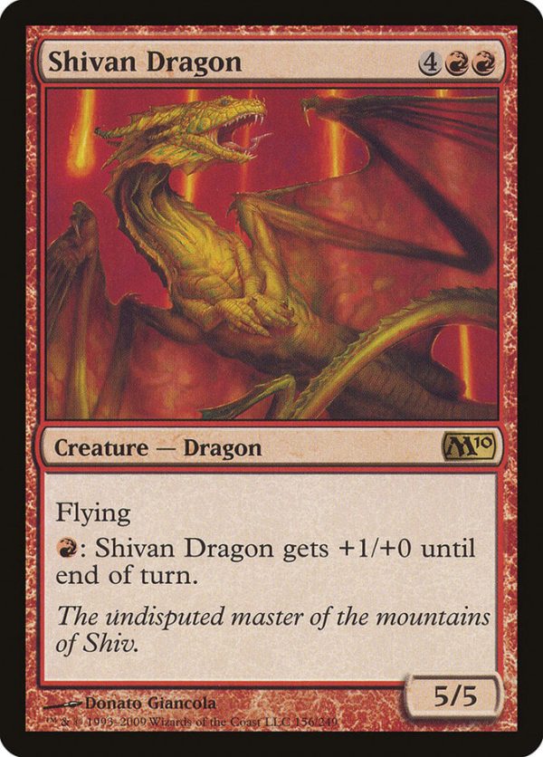 Shivan Dragon - Magic 2010-(156)