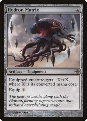 Hedron Matrix - Rise of the Eldrazi-(218)-Foil