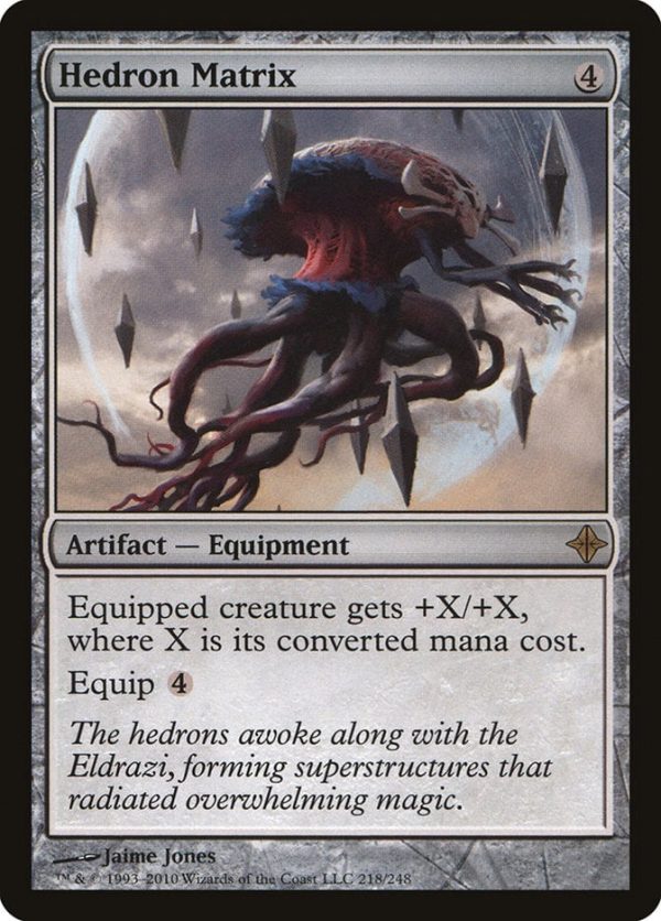 Hedron Matrix - Rise of the Eldrazi-(218)-Foil