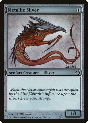 Metallic Sliver - Premium Deck Series: Slivers-(001)-Foil