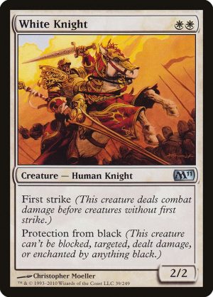 White Knight - Magic 2011-(039)-Foil