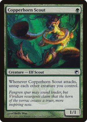 Copperhorn Scout - Scars of Mirrodin-(116)
