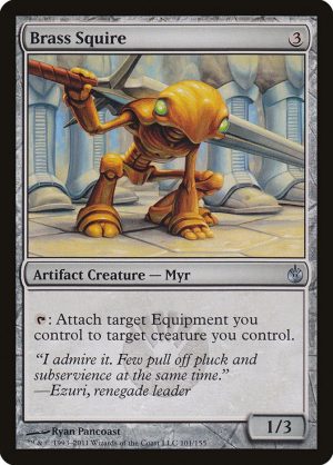 Brass Squire - Mirrodin Besieged-(101)