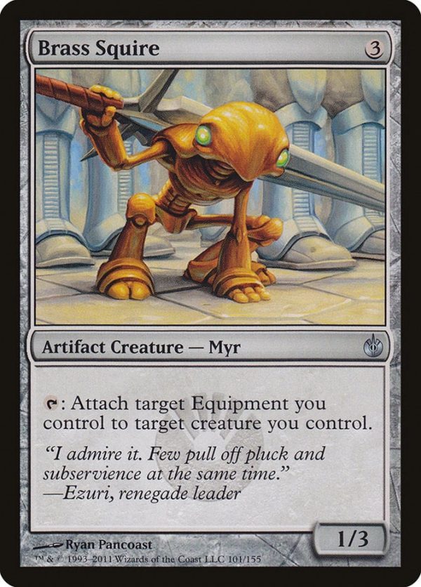 Brass Squire - Mirrodin Besieged-(101)