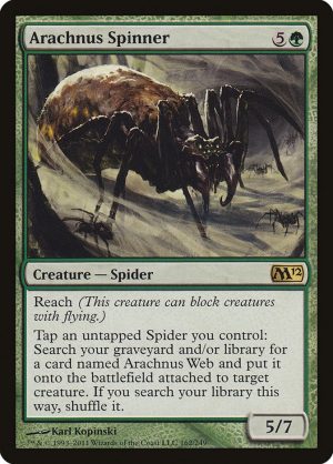 Arachnus Spinner - Magic 2012-(162)-Foil