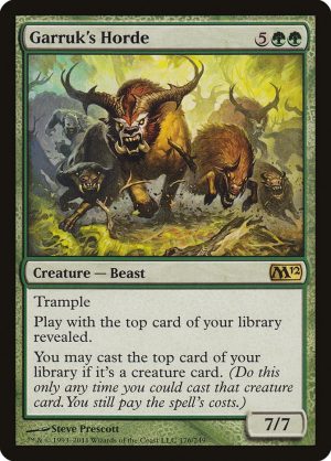 Garruk's Horde - Magic 2012-(176)
