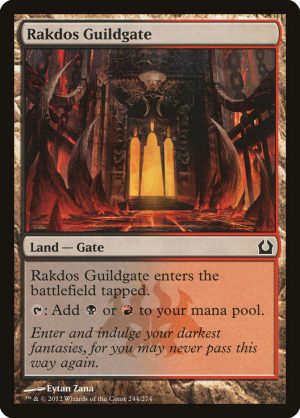 Rakdos Guildgate - Return to Ravnica-(244)-Foil